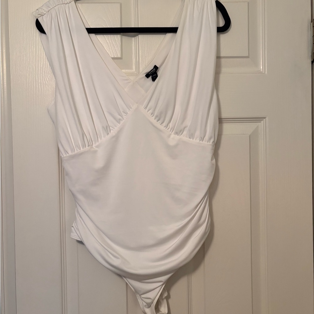 Express White Women's Bodysuit